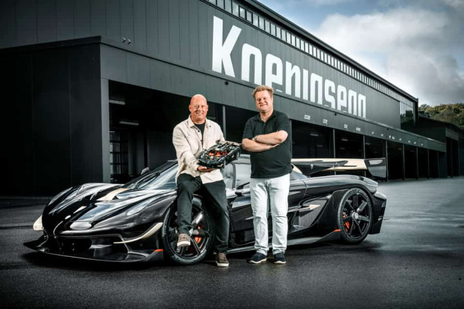 Lego gumawa ng isang life-sized na bersyon ng Koenigsegg Sadair's Spear na umabot sa 111 km / h
