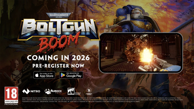 Kumuha ng isang boomer shooter on-the-go na may Warhammer 40,000: Boltgun Boom
