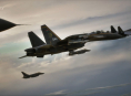 Damhin ang kapana-panabik ng pagiging isang lumilipad na ace kapwa sa loob at labas ng sabungan sa Ace Combat 8: Wings of Theve 