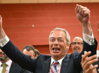 Tao laban sa basurahan habang si Farage ay nakikipaglaban kay Count Binface