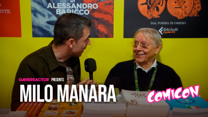 The comic book artist touched by Eros - Maestro Milo Manara Comicon Napoli Interview