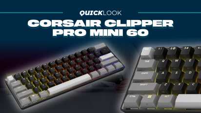 Corsair Clipper Pro Mini 60 (Quick Look) - Mga Tampok ng Pro, Maliit na Form-Factor